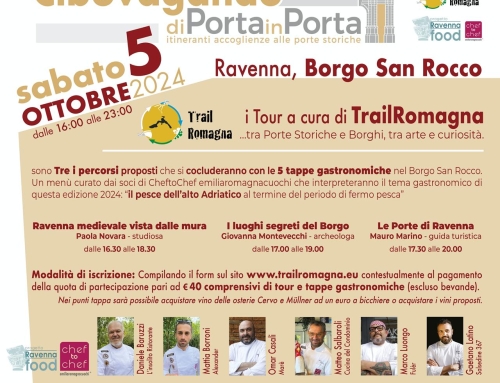 CIBOVAGANDO EVENTO CONFERMATO – percorso degustazione al coperto