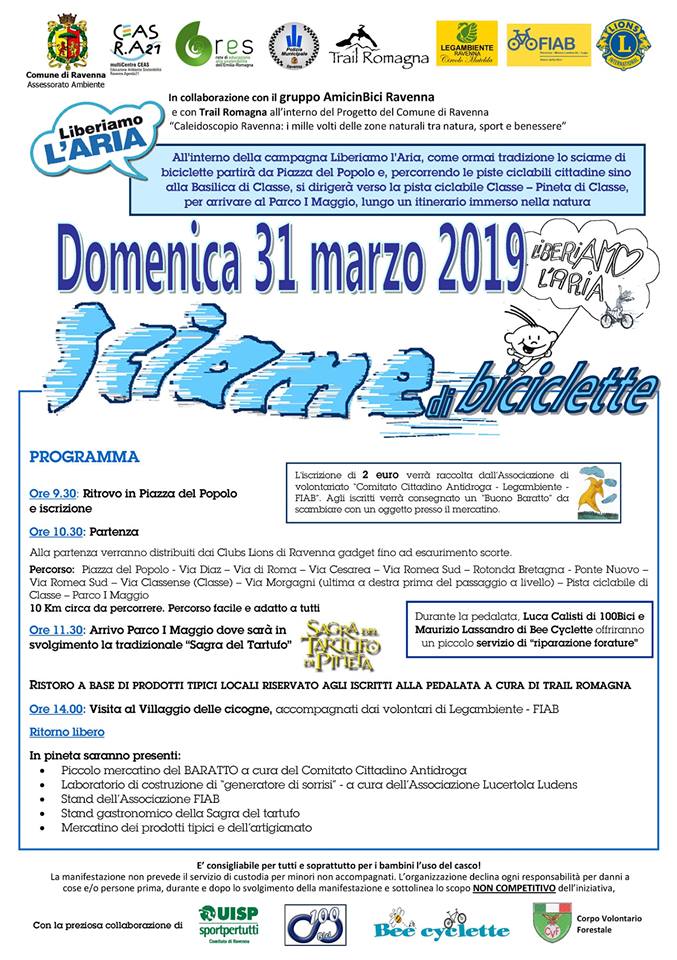 sciame di bici 2019